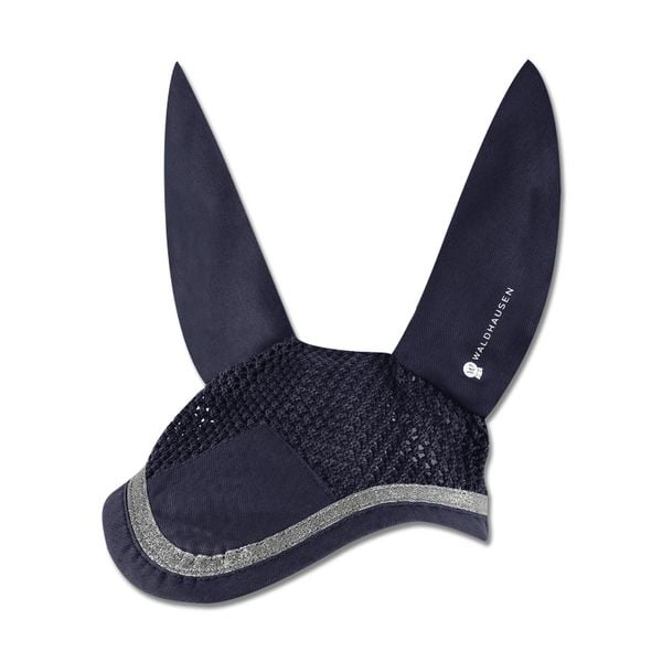 Czapka na konia do krótkich zawodów Waldhausen. Niebieskie czapki damskie WALDHAUSEN, bez wzorów, sportowe. Za 122.00 zł.