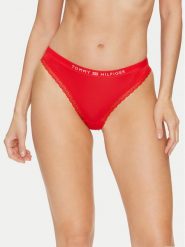 Tommy Hilfiger Figi klasyczne UW0UW04183 Czerwony. Czerwone majtki damskie Tommy Hilfiger, z syntetyku. Za 139.99 zł.