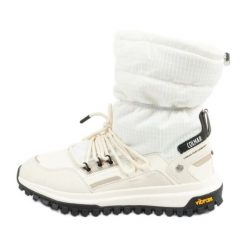 Buty śniegowce Colmar Warmer Polar 202 białe. Białe śniegowce damskie z gumy, przed kolano, bez zapięcia. Za 518.78 zł.