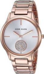 Zegarek Anne Klein Zegarek damski Anne Klein AK-3416SVRG CYRKONIE różowe złoto. Czerwone zegarki damskie Anne Klein, złote. Za 480.00 zł.