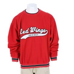 Second life - Męski sweter NHL Detroit Red Wings - Stan bardzo dobry. Czerwone swetry męskie Starter, m, bez wzorów, sportowe, bez kołnierzyka, bez ramiączek. Za 149.06 zł.