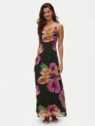Vero Moda Sukienka letnia Ismene 10351431 Czarny Regular Fit. Czarne sukienki damskie Vero Moda, na lato, s, bez wzorów, z syntetyku, bez kołnierzyka, bez ramiączek. Za 259.99 zł.