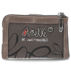 Brązowy Średni Portfel Damski Anekke Dreamverse. Brązowe portfele damskie Anekke. Za 179.00 zł.