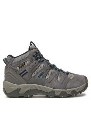 Keen Trekkingi Headout Mid Wp Steel 1028307 Szary. Szare obuwie trekkingowe damskie Keen, ze skóry, bez zapięcia. Za 509.99 zł.