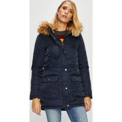 Noisy May - Parka. Niebieskie parki damskie Noisy May, l, bez wzorów, z poliesteru, z kapturem. W wyprzedaży za 149.90 zł.