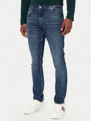 Guess Jeansy Miami M6YAN1 D1474 Niebieski Skinny Fit. Niebieskie jeansy męskie Guess, z bawełny. Za 434.99 zł.