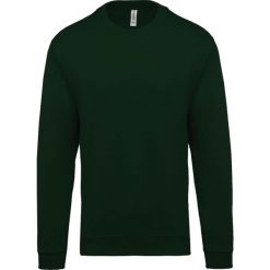 Bluza Kariban Col Rond. Zielone bluzy damskie KARIBAN, l, bez wzorów, z bawełny, bez ramiączek, bez kaptura. Za 110.50 zł.