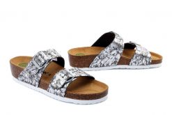 DR. BRINKMANN 700570-09 anthrazit, klapki damskie. Szare klapki damskie Dr. Brinkmann, na lato, bez wzorów, bez obcasa, na koturnie, bez zapięcia. Za 219.90 zł.