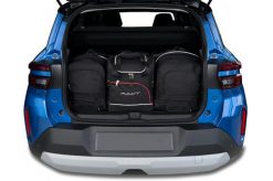 Torby Do Bagażnika Opel Frontera Hev 2024+ 4Szt Kjust. Czarne torby podróżne damskie KJUST, bez wzorów, z kauczuku. Za 1,210.00 zł.