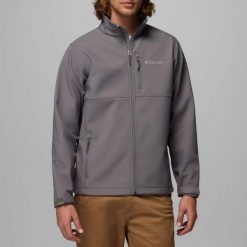 Męska kurtka Columbia Ascender Softshell J 1556534023. Szare kurtki męskie Columbia, m, bez wzorów, z jeansu, bez kaptura. Za 450.88 zł.