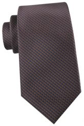 Krawat Męski - Angelo di Monti - Mikrowzór, Brąz z Granatem. Niebieskie krawaty i muchy Angelo di Monti, bez wzorów, z tkaniny, eleganckie. Za 45.00 zł.