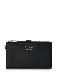 Guess Portfel 183405 Czarny. Czarne portfele damskie Guess. Za 294.99 zł.