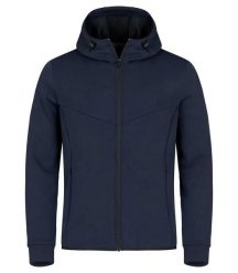 Clique Hayden kurtka z kapturem w tkaninie air-layer Dark Navy. Niebieskie kurtki męskie CLIQUE, l, bez wzorów, z elastanu, z kapturem. Za 250.84 zł.