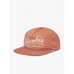 Czapka z daszkiem Columbia Ratchet Strap Snap Back - auburn/columbia mountains. Czerwone czapki damskie Columbia, bez wzorów, sportowe. Za 77.99 zł.