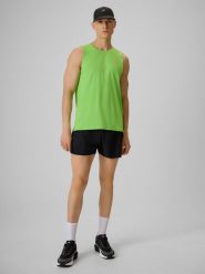 4F Spodenki do biegania szybkoschnące męskie - czarne M. Czarne szorty męskie 4F, bez wzorów. Za 149.99 zł.