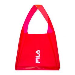 Torba Fila Torba Fila TRANSPARENT CITY SHOPPER BAG 685117-006. Czerwone torby na laptopa damskie Fila, bez wzorów, z materiału. Za 39.00 zł.
