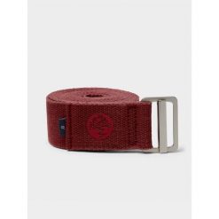 Pasek do jogi Manduka aligN 243cm. Brązowe paski damskie Manduka, bez wzorów. Za 99.99 zł.