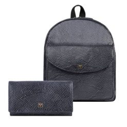 Portfel damski skórzany T-09-BL plecaczek damski miejski czarny T-18-PBL zestaw prezentowy Paolo Peruzzi ZUP-108-BL. Czarne portfele damskie Paolo Peruzzi, ze skóry. Za 339.00 zł.