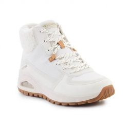 Buty do chodzenia damskie Skechers Uno Rugged Fall Mode. Białe obuwie sportowe damskie Skechers, bez wzorów, z materiału, bez zapięcia, trekkingowe. Za 504.00 zł.