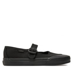 Trampki Vans. Czarne trampki i tenisówki damskie Vans, bez wzorów, bez zapięcia. Za 219.99 zł.
