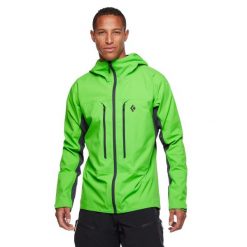 Kurtka przejściowa męska Black Diamond Dawn Patrol Hybrid Shell. Zielone kurtki męskie Black Diamond, m, bez wzorów, sportowe, bez kaptura. Za 1,612.50 zł.
