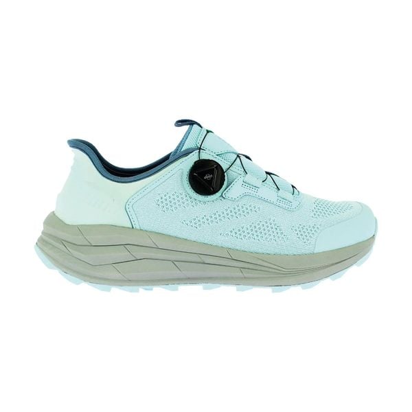Buty trekkingowe Élémenterre Terravia. Niebieskie obuwie trekkingowe damskie Elementerre, z meshu, bez zapięcia. Za 357.70 zł.