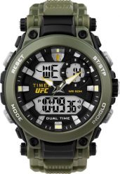 Zegarek Timex Zegarek męski Timex TW5M52900 zielony. Zielone zegarki męskie Timex, bez wzorów. Za 369.00 zł.