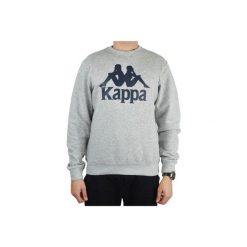 Kappa Sertum RN Sweatshirt, męska bluza. Szare bluzy męskie Kappa, m, bez wzorów, z bawełny, bez ramiączek, bez kaptura. Za 240.10 zł.
