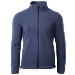 Polar męski Hi-Tec Henis - granatowy, Rozmiar XXL. Niebieskie bluzy sportowe męskie Hi-tec, m, bez wzorów, z materiału, bez kaptura. Za 104.99 zł.
