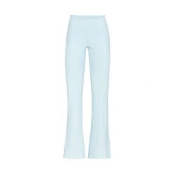 Damskie legginsy Kari Traa Nina. Niebieskie legginsy damskie Kari Traa, bez wzorów, z elastanu. Za 400.45 zł.