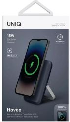 Powerbank Uniq Powerbank magnetyczny UNIQ Hoveo 5000mAh USB-C 20W PD Fast charge Wireless Magnetic niebieski/storm blue. Niebieskie powerbanki UNIQ. Za 122.54 zł.