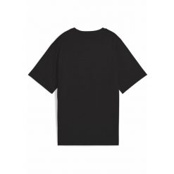 Damska koszulka o luźnym kroju Essentials ze zwierzęcym nadrukiem PUMA Black. Czarne bluzki damskie Puma, s, bez wzorów, z gumy, sportowe, bez kołnierzyka, bez ramiączek. W wyprzedaży za 89.00 zł.
