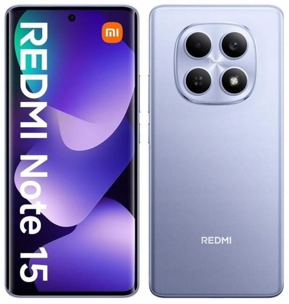 Smartfon Xiaomi Redmi Note 15 8/256GB Fioletowy (73049). Fioletowe smartfony Xiaomi. Za 747.00 zł.