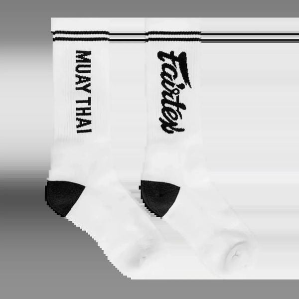 Skarpety muay thai FAIRTEX EU. Skarpety męskie FAIRTEX, bez wzorów, z bawełny. Za 93.99 zł.