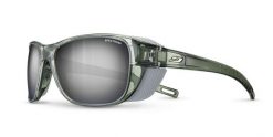 Okulary górskie JULBO Camino - Spectron 4 - Green/Light Gray. Szare okulary przeciwsłoneczne damskie JULBO, prostokątne. Za 389.99 zł.