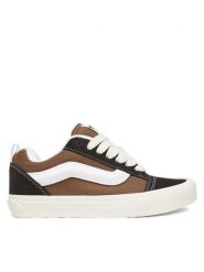 Vans Tenisówki Knu Skool VN000D22BW21 Brązowy. Brązowe trampki i tenisówki damskie Vans, bez wzorów, ze skóry, bez zapięcia. Za 319.99 zł.