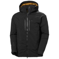 Kurtka narciarska z kapturem Helly Hansen Kvitfjell Infinity Down. Czarne kurtki sportowe męskie Helly Hansen, na zimę, m, bez wzorów, z kapturem, narciarskie. W wyprzedaży za 3,985.50 zł.