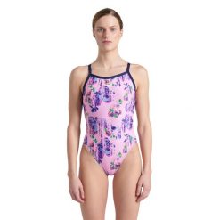 Strój Kąpielowy damski Arena Rose Texture Swimsuit Xcro. Czerwone stroje kąpielowe damskie ARENA, xs, bez wzorów. Za 169.99 zł.