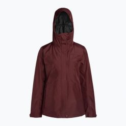 Kurtka przeciwdeszczowa damska Marmot Minimalist Gore Tex Comp. Brązowe kurtki sportowe damskie Marmot, bez wzorów, z gore-texu, bez ramiączek, bez kaptura, trekkingowe, gore-tex. Za 759.99 zł.