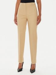 Marciano Guess Spodnie materiałowe Alice 4YGB09 7124A Beżowy Regular Fit. Brązowe spodnie materiałowe damskie Marciano Guess, z aplikacjami, z bawełny. Za 899.99 zł.
