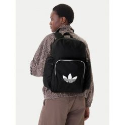 Plecak adidas Originals. Czarne plecaki męskie adidas Originals, bez wzorów, sportowe. Za 133.99 zł.