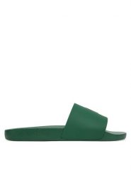 Polo Ralph Lauren Klapki 809P07314002 Zielony. Zielone klapki męskie Polo Ralph Lauren, bez wzorów, z gumy, bez zapięcia. Za 329.99 zł.