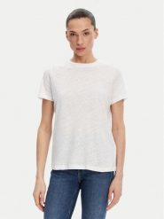 Calvin Klein T-Shirt K20K208248 Biały Relaxed Fit. Białe t-shirty damskie Calvin Klein, xl, bez wzorów, z bawełny, bez kołnierzyka, bez ramiączek. Za 169.99 zł.
