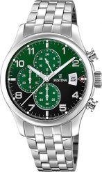 Zegarek Festina Zegarek męski Festina F20374-7 srebrny. Szare zegarki męskie Festina, bez wzorów, srebrne. Za 594.00 zł.