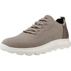 Buty GEOX D SPHERICA Brązowy. Brązowe obuwie trekkingowe damskie Geox, z syntetyku, bez zapięcia. Za 399.99 zł.
