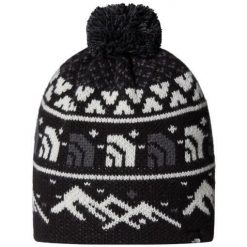 Czapka turystyczna unisex The North Face Cabin Ski Tuke Beanie. Czarne czapki damskie The North Face, bez wzorów, sportowe. Za 121.00 zł.
