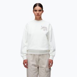 Bluza damska Napapijri B-Rhin C. Białe bluzy damskie Napapijri, bez wzorów, bez ramiączek, bez kaptura. Za 309.99 zł.