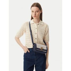 Torebka Tommy Hilfiger. Białe listonoszki damskie Tommy Hilfiger, bez wzorów, bez dodatków. Za 849.99 zł.