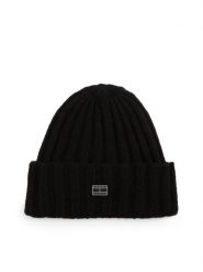 Tommy Jeans czapka wełniana Kobiety Wełna czarny, ONE SIZE. Czarne czapki damskie Tommy Jeans, z aplikacjami, z dzianiny, eleganckie. Za 119.95 zł.