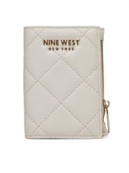 Nine West Portfel CEO-NW-W1-006-SS26 Beżowy. Brązowe portfele damskie Nine West, z materiału. Za 59.99 zł.